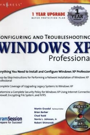 Cover of Configuring and Troubleshooting Windows XP Professional