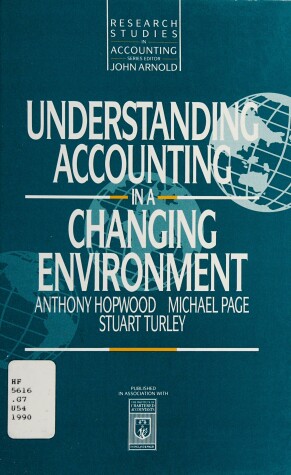 Book cover for Understanding Accounting in a Changing Environment