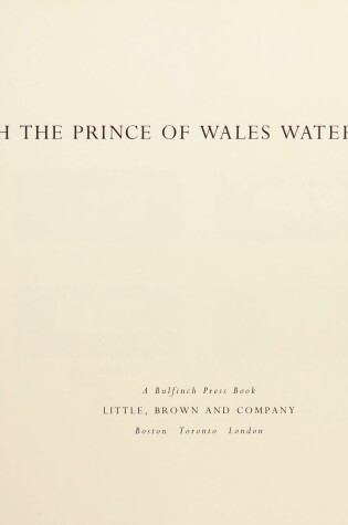 Cover of Hrh the Prince of Wales Watercolours