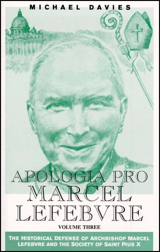 Book cover for Apologia Pro Marcel Lefebvre
