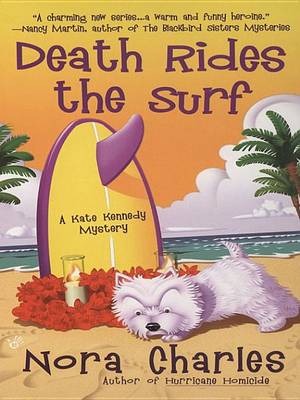 Book cover for Death Rides the Surf