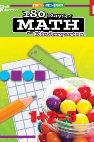 Cover of 180 Days of Math for Kindergarten