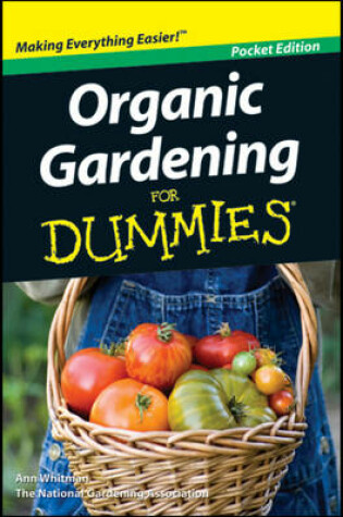 Cover of Organic Gardening For Dummies