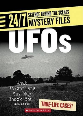 Book cover for UFOs (24/7: Science Behind the Scenes: Mystery Files)