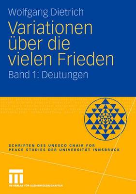 Book cover for Variationen Uber Die Vielen Frieden