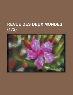 Book cover for Revue Des Deux Mondes (172)