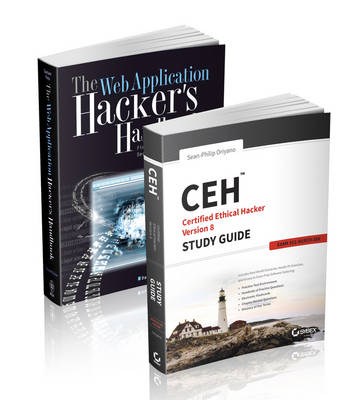 Book cover for Ethical Hacking and Web Hacking Handbook and Study Guide Set