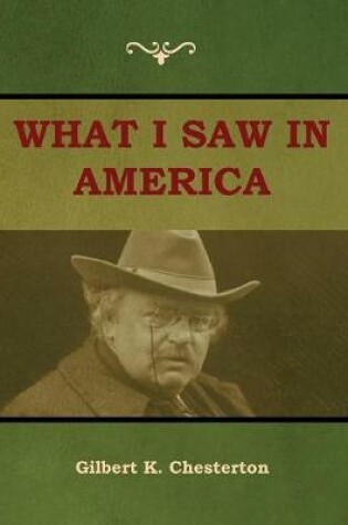 Cover of What I saw in America