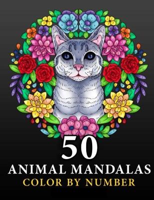 Book cover for 50 Animal Mandalas