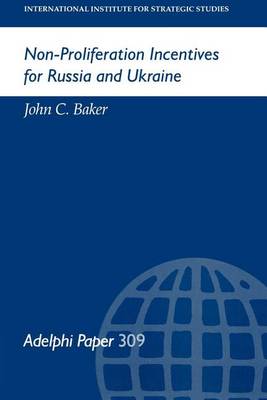 Book cover for Non-Proliferation Incentives for Russia and Ukraine