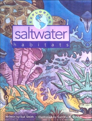 Book cover for Exploring Saltwater Habitats