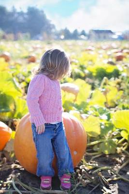 Book cover for Little Girl and her Giant Pumpkin Journal