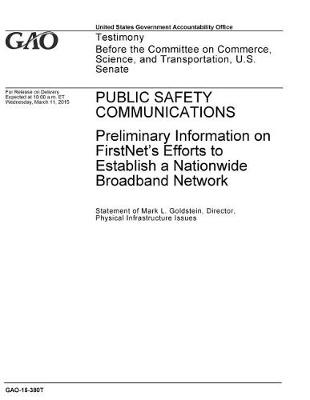 Book cover for Public Safety Communications