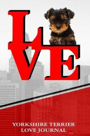 Cover of Yorkshire Terrier Love Journal