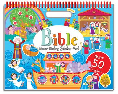 Book cover for Bible Never-Ending Sticker Fun!