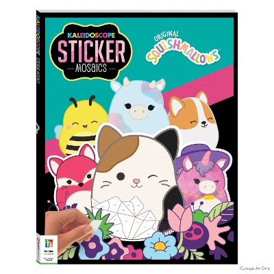 Book cover for Kaleidoscope Sticker Mosaics Squishmallows