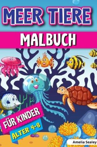 Cover of Meerestiere Malbuch für Kinder