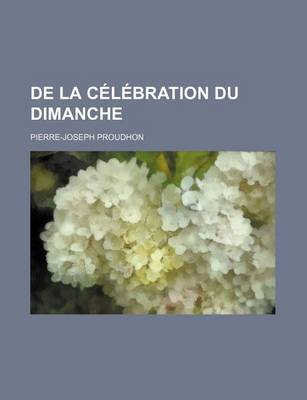 Book cover for de La Celebration Du Dimanche