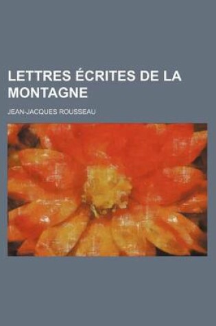Cover of Lettres Ecrites de La Montagne (2)