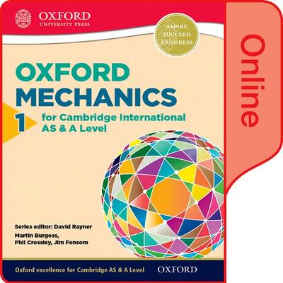 Book cover for Mechanics 1 for Cambridge AS & A Level Online Student Book