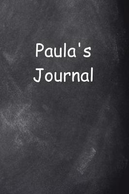 Book cover for Paula Personalized Name Journal Custom Name Gift Idea Paula