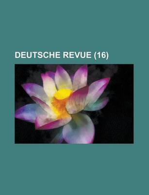Book cover for Deutsche Revue (16 )