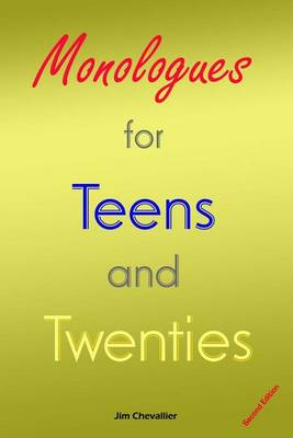 Book cover for Monologues for Teens and Twenties