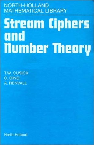 Book cover for Stream Cyphers and Number Theory