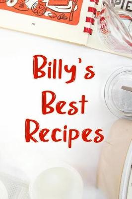 Book cover for Billy's Best Recipes