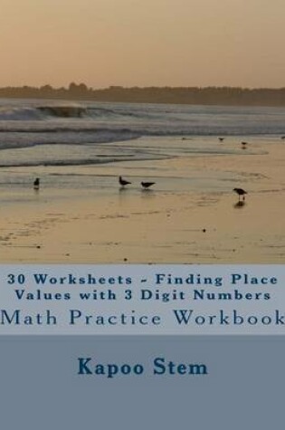 Cover of 30 Worksheets - Finding Place Values with 3 Digit Numbers
