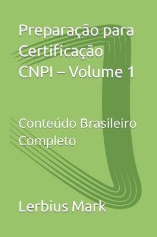 Cover of Preparação para Certificação CNPI - Volume 1