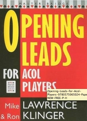 Book cover for Opening Leads for ACOL Players