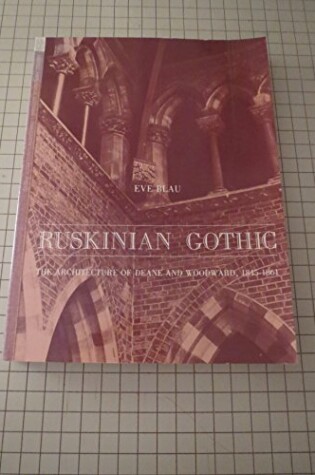 Cover of Ruskinian Gothic