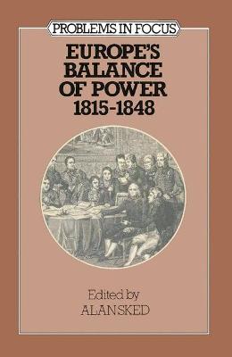 Book cover for Europe's Balance of Power, 1815-48