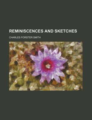 Book cover for Reminiscences and Sketches