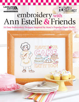 Book cover for Embroidery with Ann Estelle & Friends