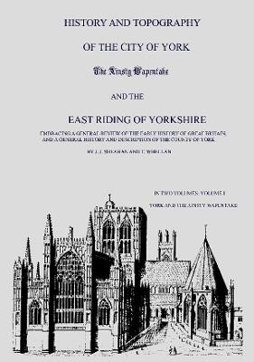 Book cover for History and Topography of Yorkshire, Volume I, 1856