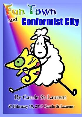 Book cover for Fun Town and Conformist City