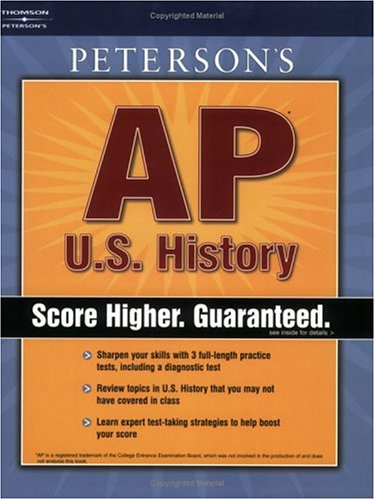 Cover of Peterson's AP U.S History