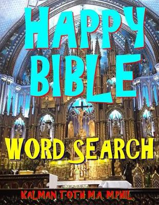 Book cover for Happy Bible Word Search