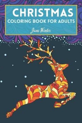 Cover of Christmas Coloring Book for Adults