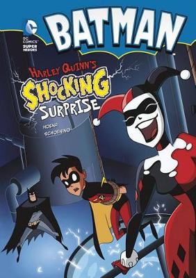 Book cover for Harley Quinn's Shocking Surprise