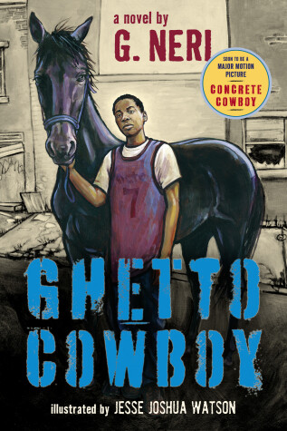 Book cover for Ghetto Cowboy (the inspiration for Concrete Cowboy)