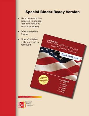 Book cover for Loose-Leaf for McGraw-Hill's Taxation of Individuals and Business Entities, 2014 Edition