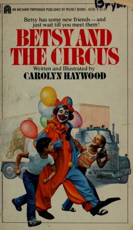 Book cover for Betsy and the Circus