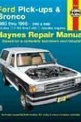 Cover of Ford Pick-ups and Bronco (80-96) Automotive Repair Manual
