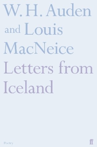 Cover of Letters from Iceland
