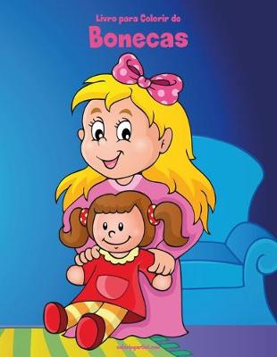 Cover of Livro para Colorir de Bonecas
