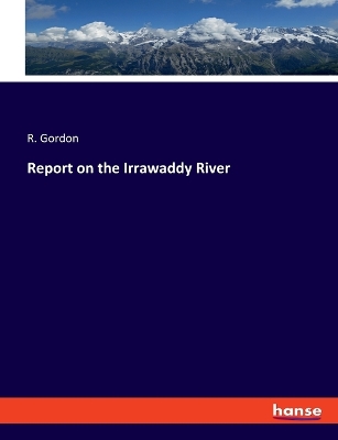 Book cover for Report on the Irrawaddy River