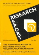 Cover of The Agrarian Question in Southern Africa and "Accumulation from below"